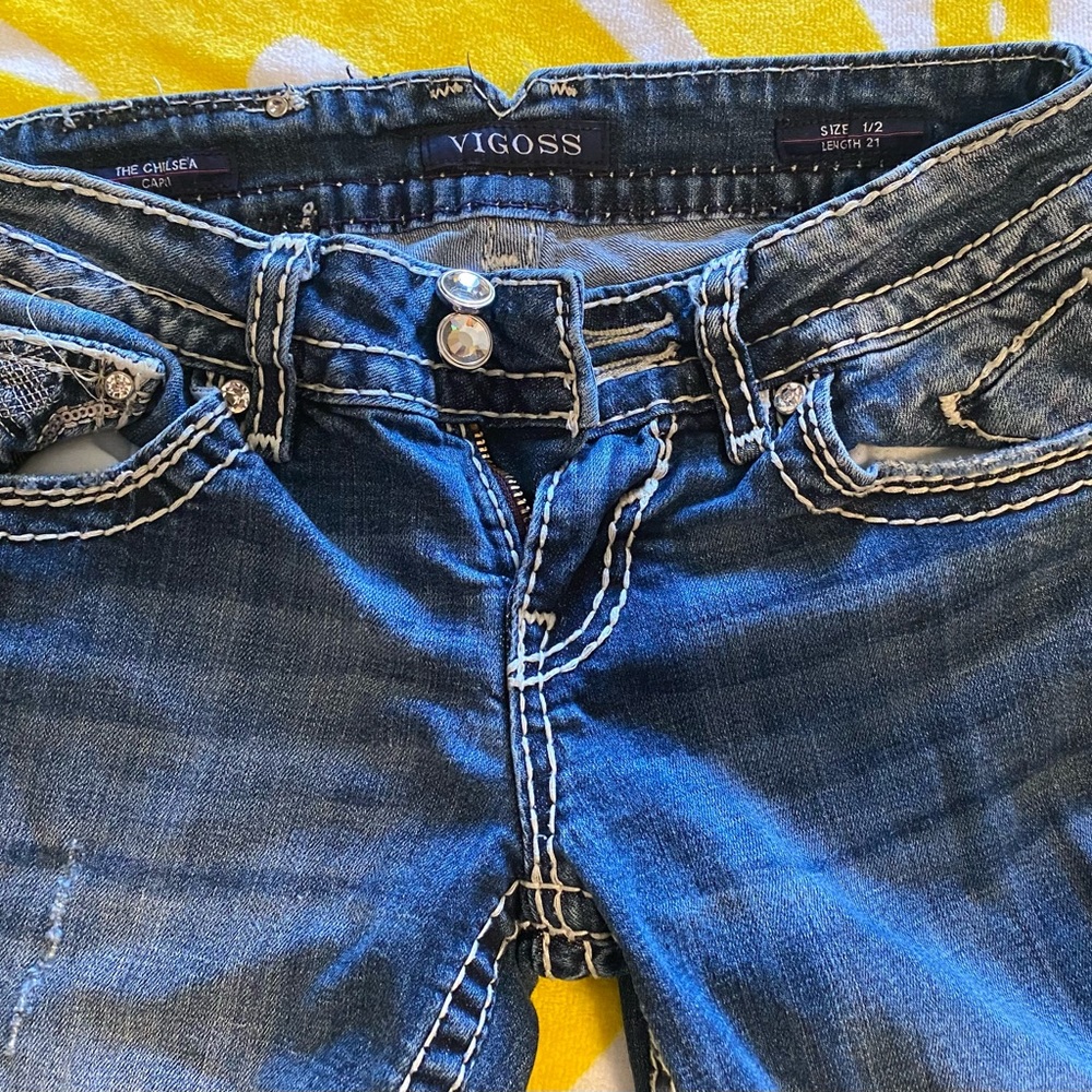 Vigoss  capris jeans - Picture 2 of 3